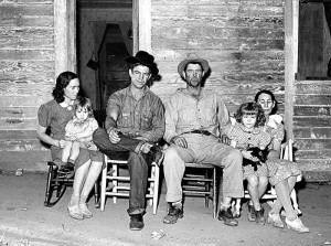 Migrant family, Placer County, California