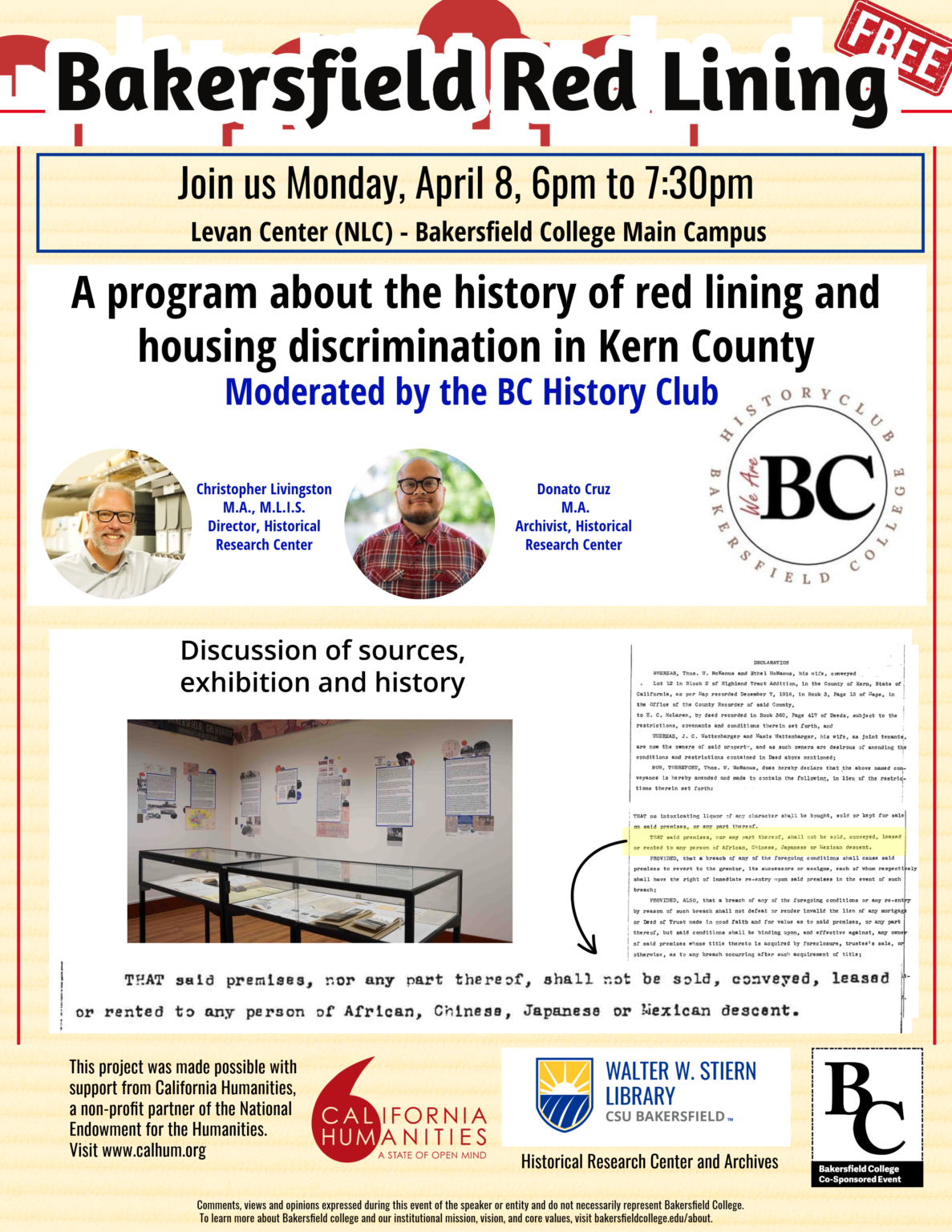 Red Lining and Housing Discrimination in Kern County Historical